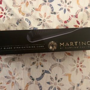 Martino Heat Blade Straightening Comb, Black